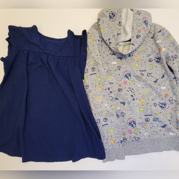 Girls size 10/12 bundle six items - joggers, tshirt, leggings, hoodie sweatshirt - Picture 14 of 16